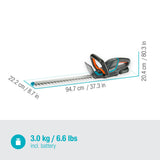 Gardena Häcksax ComfortCut 50/18 V