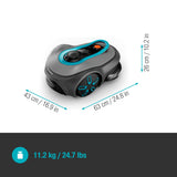 Gardena Robotgräsklippare smart SILENO free 1200 m²