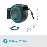 Gardena Batteridriven väggslangbox PowerRoll XXL
